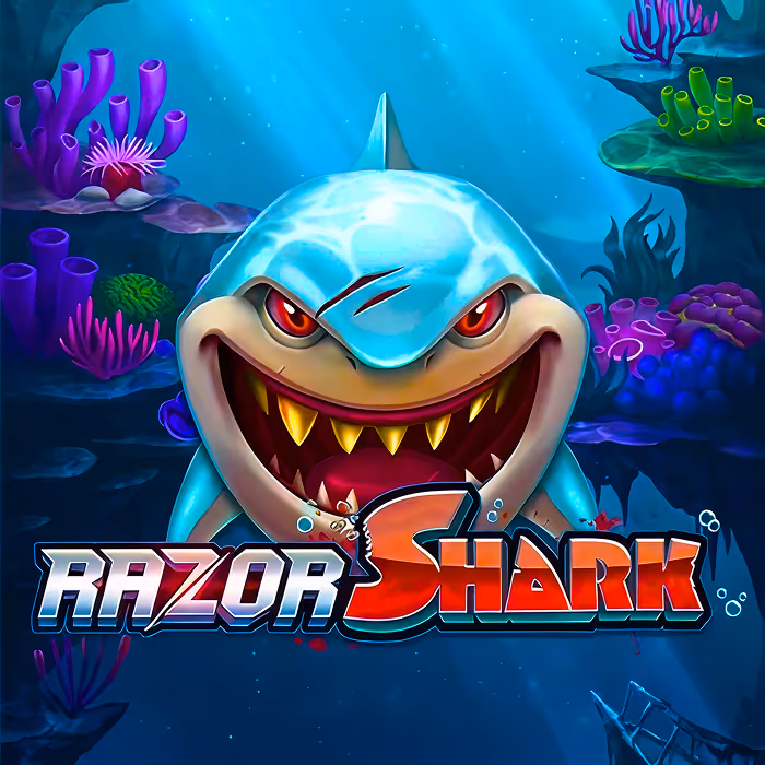Razor Shark underwater slot game with mystery stacks and free spins